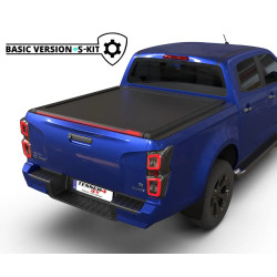 Купить Ролет для Isuzu D-Max 2021+ Tessera Roll+ (Basic+S-KIT) матовый черный